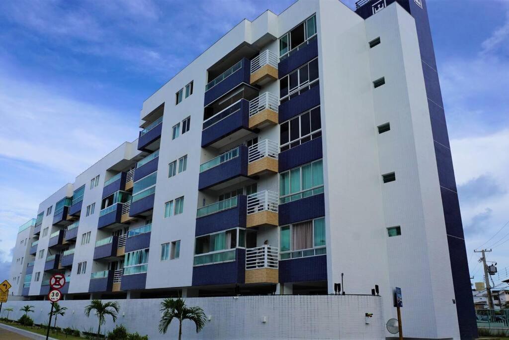 Joao Pessoa, A Dois Passos Do Paraiso, 2 Suites Com A/C, Vista Panoramica Para O Mar Do Bessa, Portaria 24H E 2 Vagas De Garagem المظهر الخارجي الصورة
